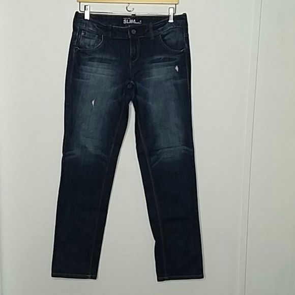 New York & Company Denim - New York & Co. Women's Slim/Slouch Leg Jea…